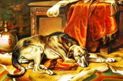 unknow artist Dog 032 France oil painting art
